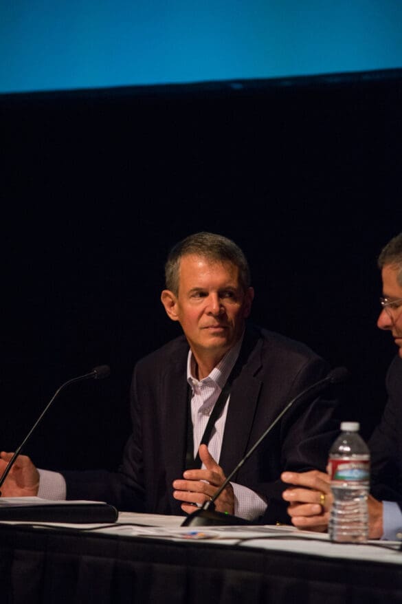 Donald F. Santa Jr., President and CEO of the Interstate Natural Gas Association of America, participates in a pipeline and distribution panel