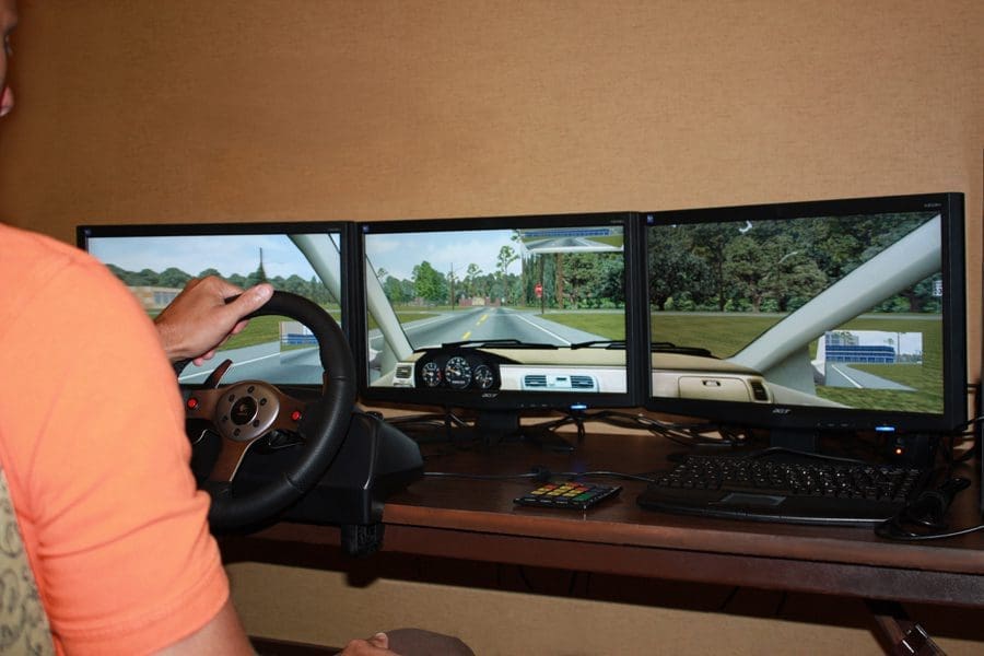 As part of its commitment to workplace safety, LWCC offers an interactive virtual driving simulator to its policyholders.