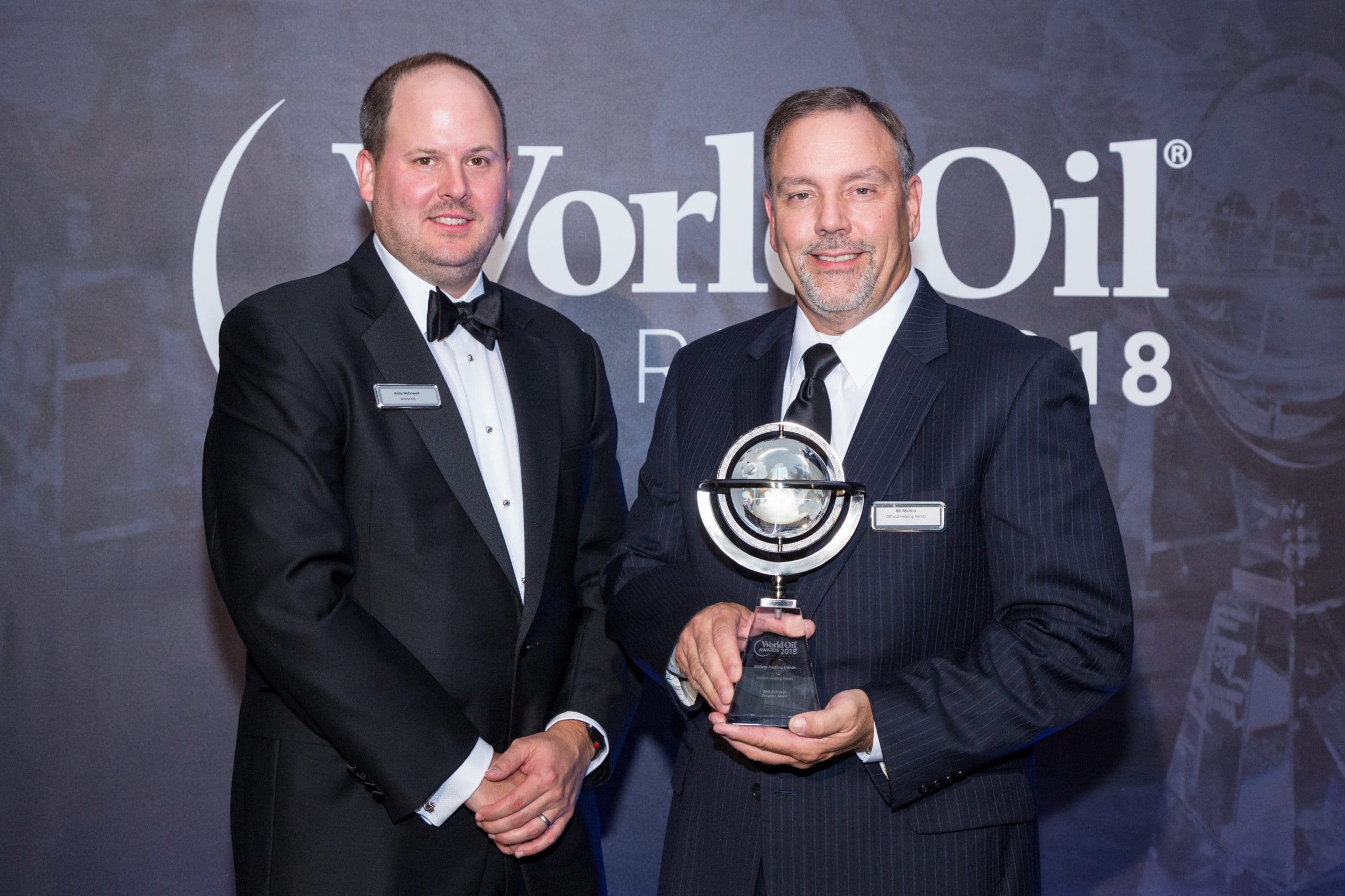 Oilfield Helping Hands named ‘Best Outreach Program’ at 2018 World Oil Awards