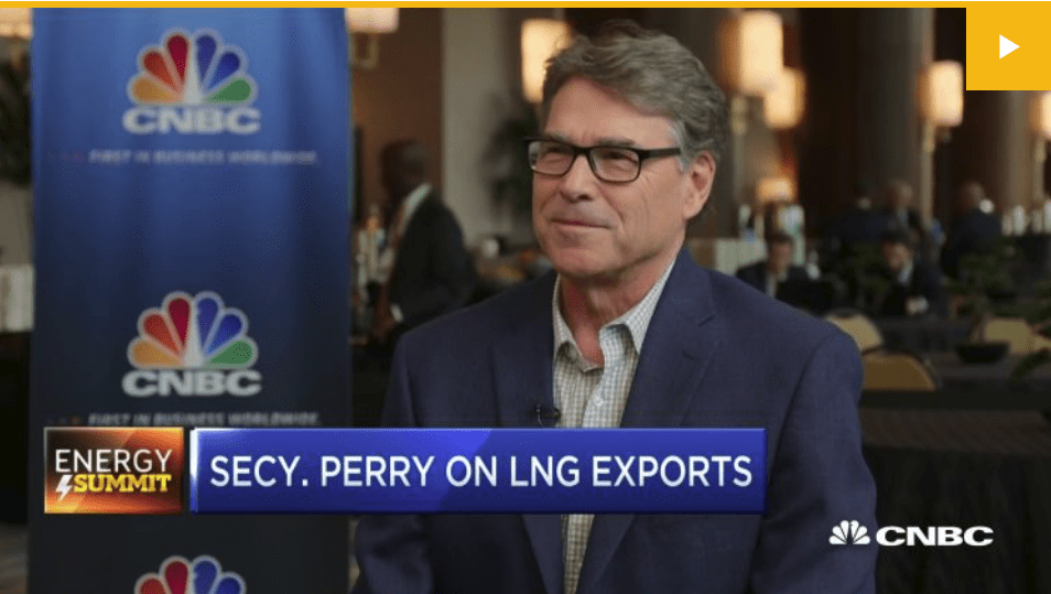Energy Secretary Rick Perry Speaks with CNBC's Brian Sullivan at CERAWeek by IHS Markit