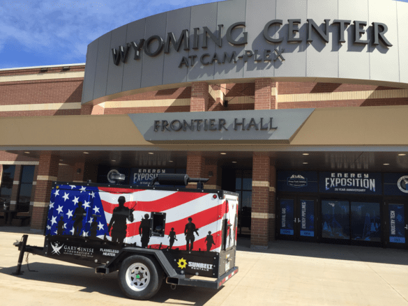 The Entrance to the Energy Expo at the Wyoming Center
