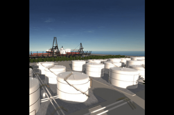 Unigine VR Refinery Model – Photo courtesy of Unigine