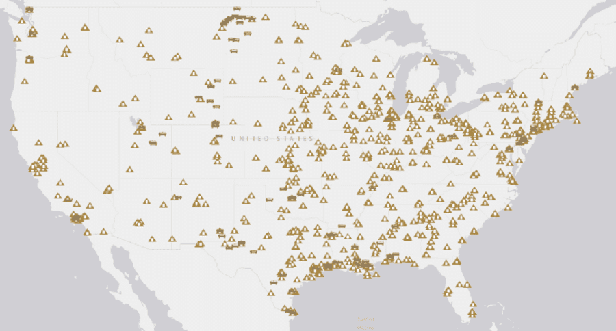 U.S. Crude & Petroleum Product Terminals – Source: EIA