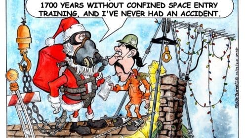 Santa Confined Space