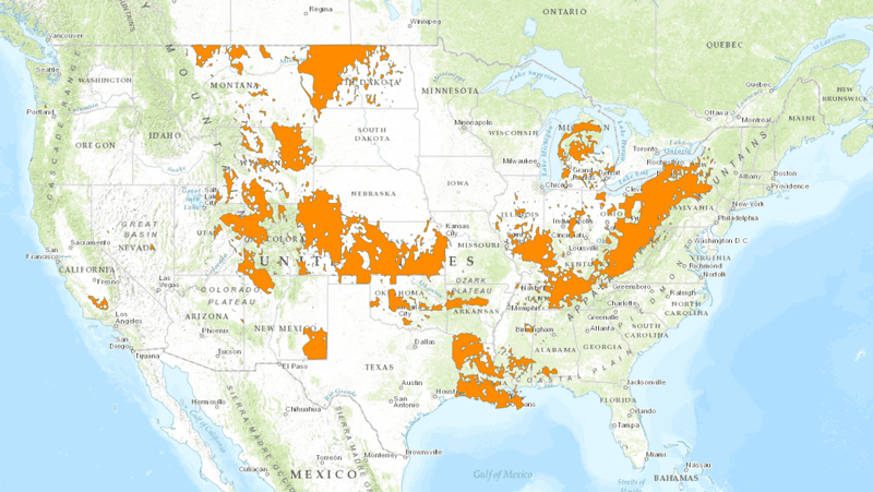 More than 200,000 wells had been fractured in the U.S. by 2017. Source: FracTracker