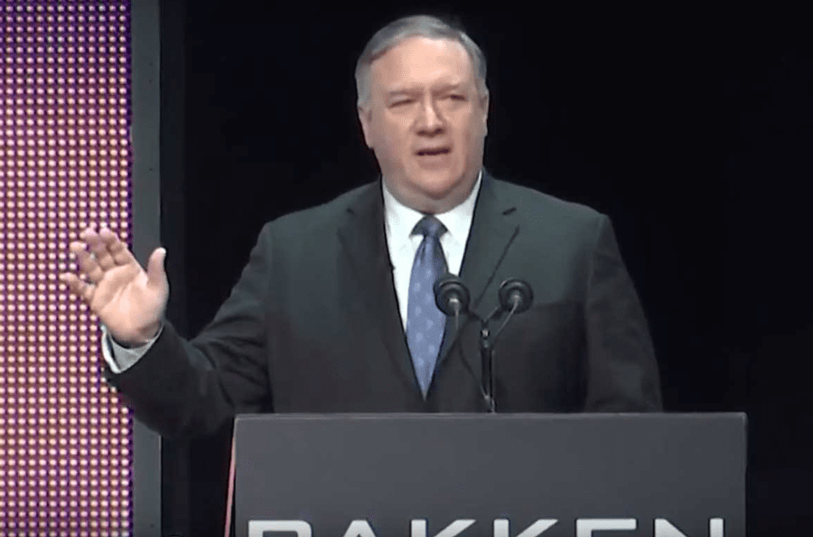 Former U.S. Secretary of State and publicly rumored presidential candidate Mike Pompeo