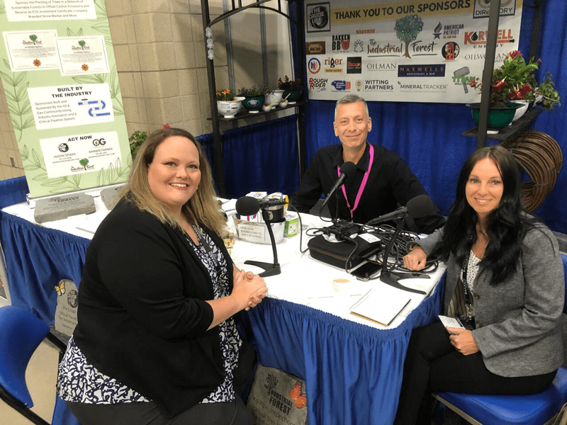 Ashley Smith, Truckers Against Trafficking, interviewed by Jason Spiess and Shawn Forbes at the Williston Basin Petroleum Conference.