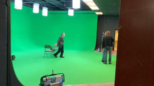 Tour of the set of Sherwood Forest, a documentary being filmed in Oklahoma and produced by the legendary Gray Frederickson, about how the oil and gas industry helped America and its Allies during D-Day by sending oil and gas workers overseas to drill in the famous Sherwood Forest.