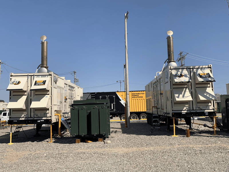 DPS can engineer a solution to meet your emissions requirements. Our fleet includes PM1000 Natural Gas Reciprocating Generators as well as XGC1900s to power your oil and gas projects.