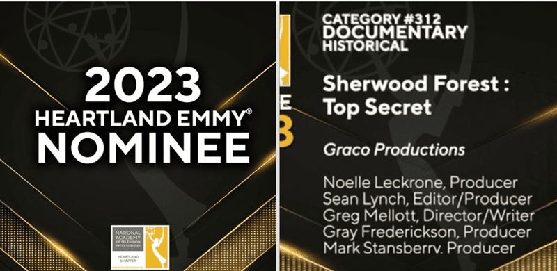 Sherwood Forest Heartland Emmy Nomination
