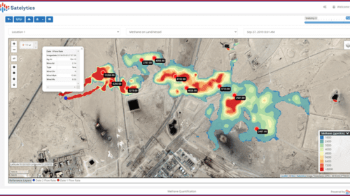 Pipeline operators can monitor remote facilities and infrastructure for methane leaks with AI-powered geospatial analytics.