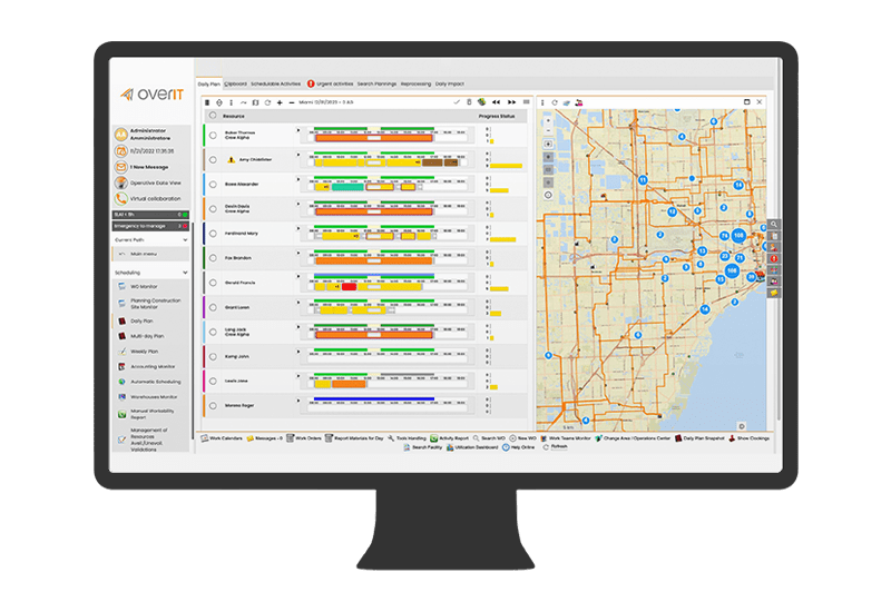 High-level FSM solutions forecast labor demand based on historic work volume and automatically assign and optimize work, tasking workers with the right skills and the correct tools to do the job.