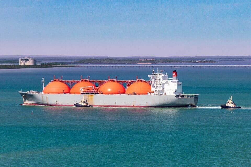 gas tanker, ship, nature