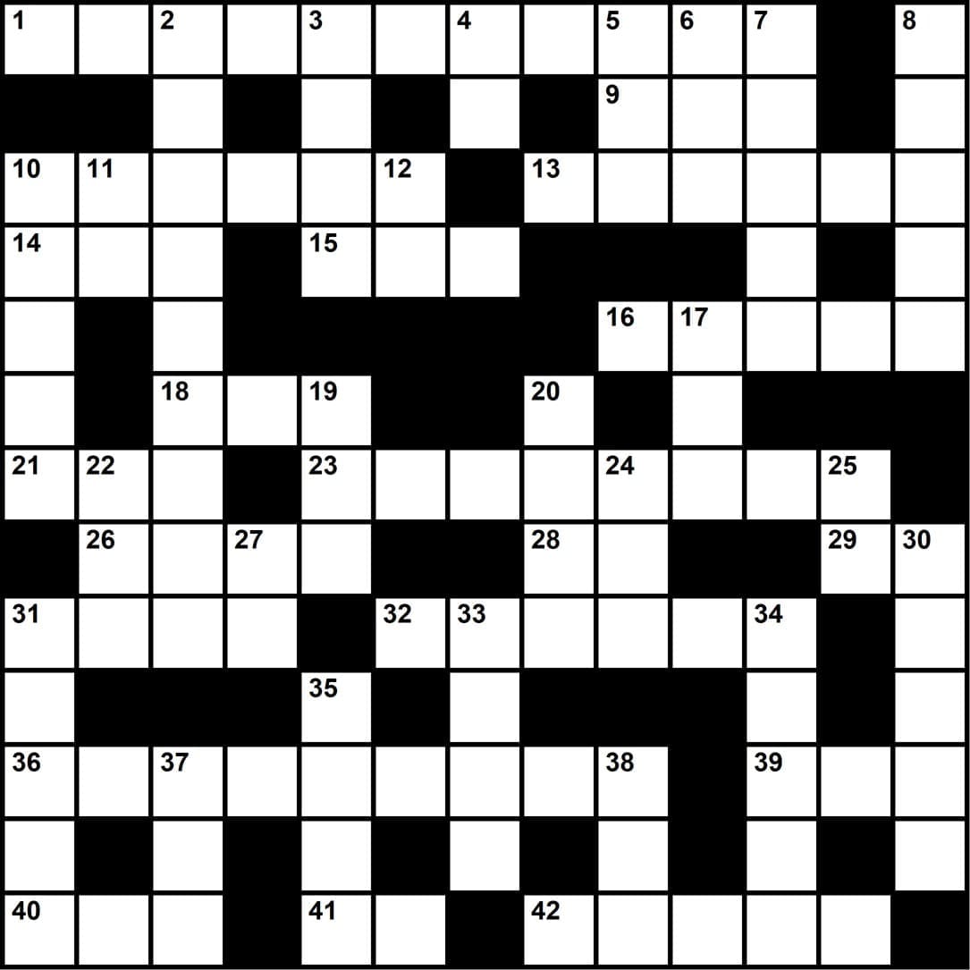 Crossword Puzzle