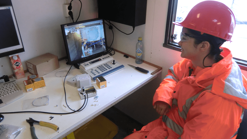 Project Engineer at J P Kenny. Watching hydraulic pressure testing of an umbilical as part of Factory Acceptance Testing (FAT). (June 2011, Nexans, Halden, Norway.)