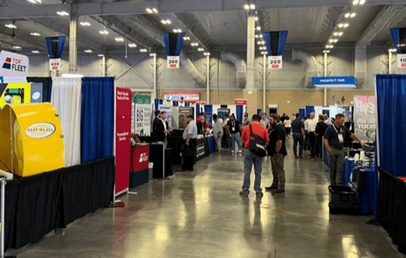 Companies exhibiting on the show floor.