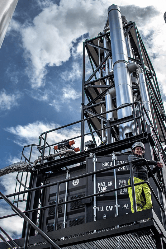 Figure 1. Overview of CapsolGO carbon capture system.