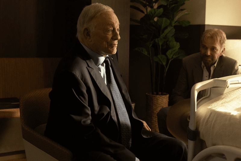 Dallas Cowboys owner, Jerry Jones, makes a cameo in season 1, episode 9. Photo credit: Emerson Miller/Paramount+