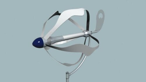 A spherical wind turbine has been developed