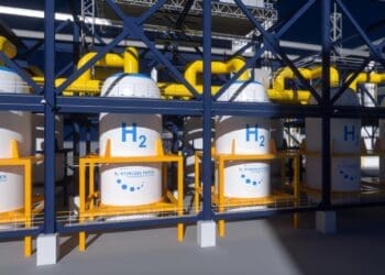 American town sets up hydrogen system