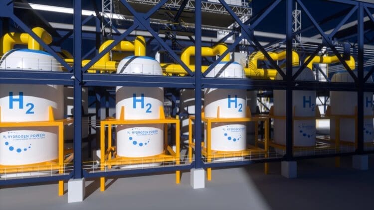 American town sets up hydrogen system