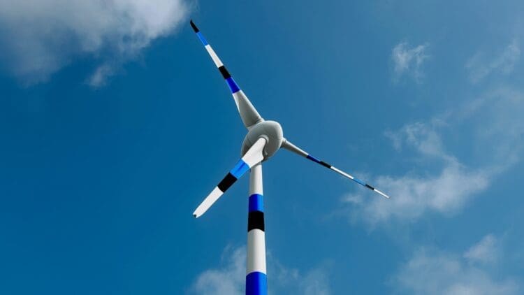 New wind turbine color may surprise you