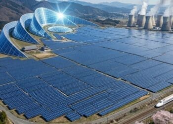 Japan's mega-solar cell blows past nuclear power