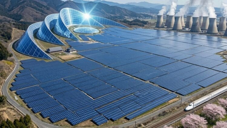 Japan's mega-solar cell blows past nuclear power