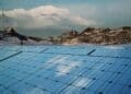 China solar panels blocking sun shattering phenomenon
