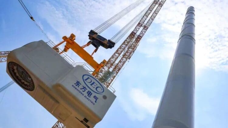 China wind turbine offshore
