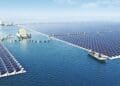 China solar panels massive artificial lakes