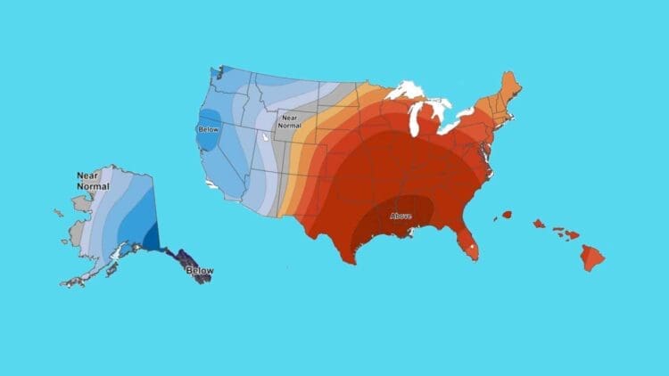NOAA warns regions impacted extreme rain drought