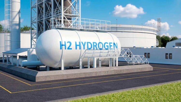 Charbone, hydrogen tank