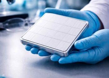 new great white solar power material