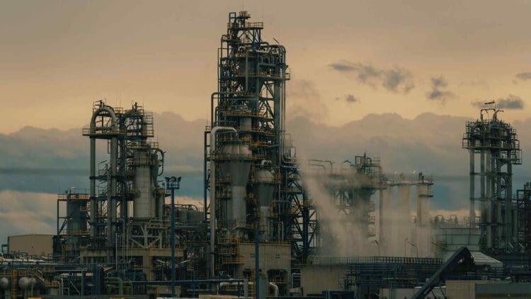 Valero, oil refinery