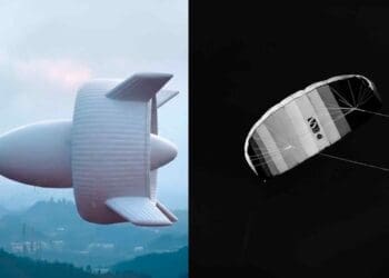 Two flying wind turbine designs