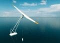 offshore wind turbine with one blade