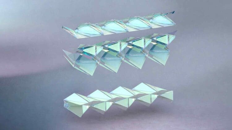 Solar power used to be flat and boring — Now a Solgami origami solar mesh turns windows into artful energy generators that reshape how buildings breathe light and power 1 origami-style solar design
