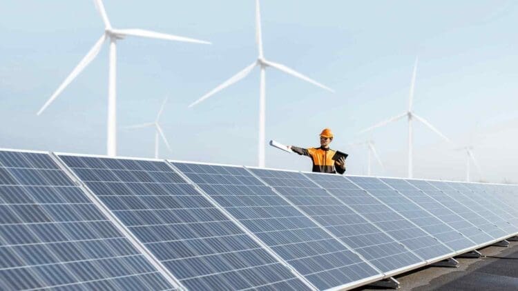 Vattenfall combined wind and solar