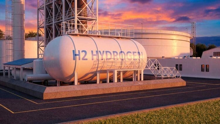 ACES Delta hydrogen storage hub approaches final construction stage 1 Hydrogen tank
