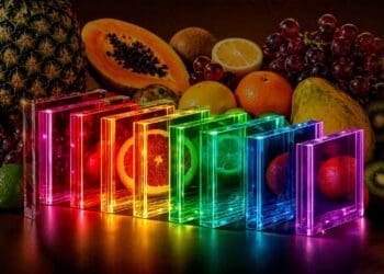 solar panel material derived from fruit