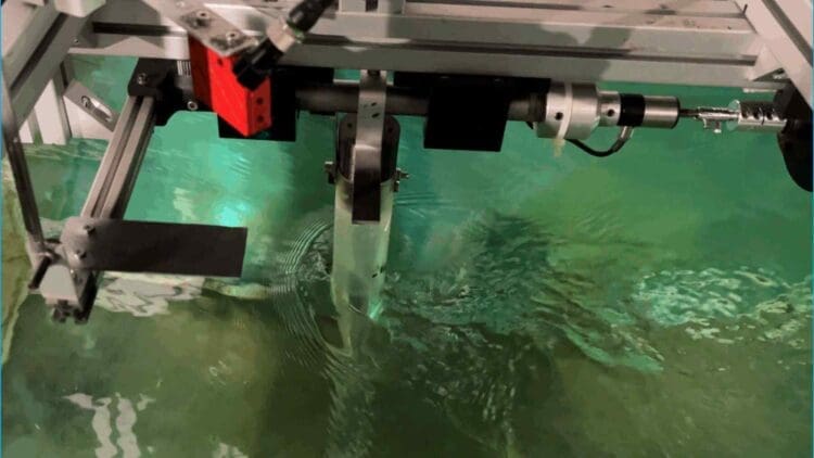 underwater pendulum system generating energy