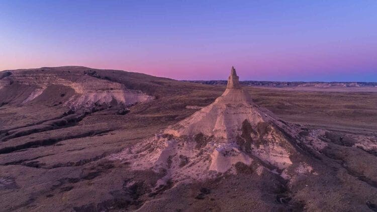 vast rock formation with hidden energy