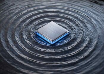 square device creating vibrations