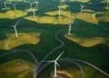 wind turbine farm