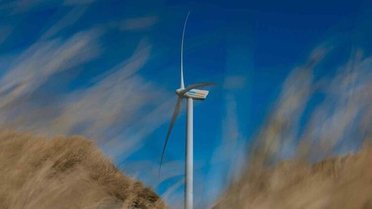 large wind turbine