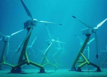 RWE installation of first offshore wind turbine