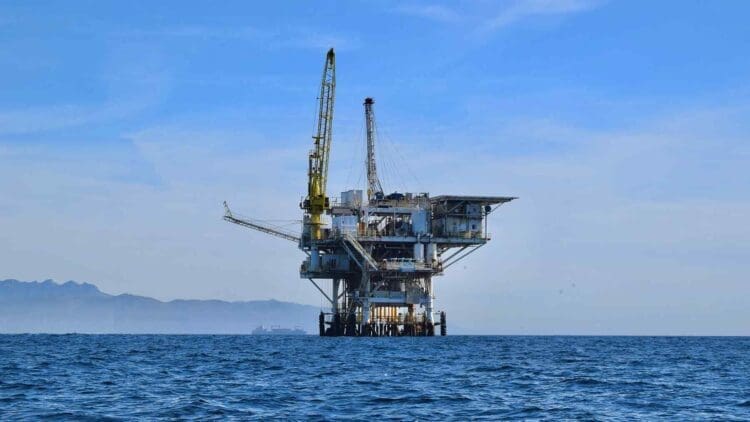 ExxonMobil moves forward with Cyprus offshore gas development following Glaucus and Pegasus discoveries 1 Offshore gas drilling rig
