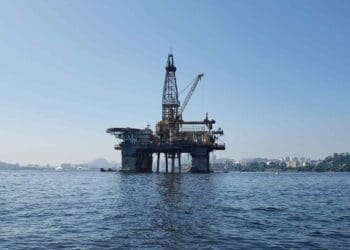Chevron oil reservoir