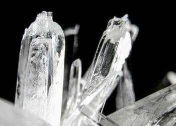 lab-grown crystals